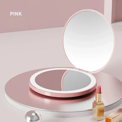 Led Compact Mirror